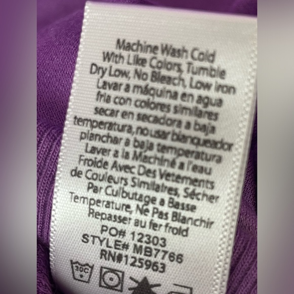 BEYOND YOGA Women’s Purple CREW PULLOVER  Sweater Sz Small Soft Luxurious MB7766 - Picture 8 of 9